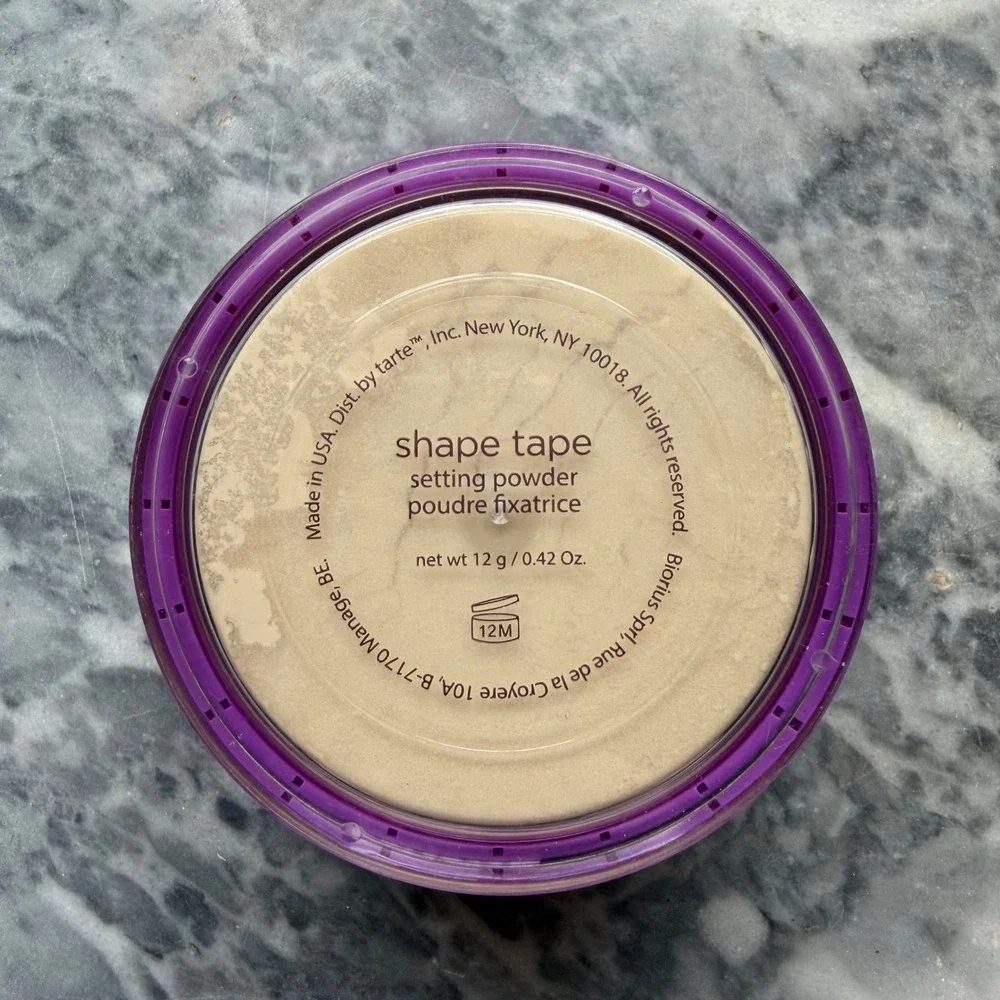 New Tarte Shape Tape Loose Setting Powder Translucent